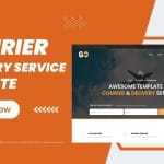 go courier wordpress theme