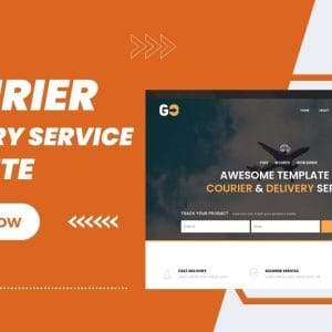 GET Go Courier WordPress Theme