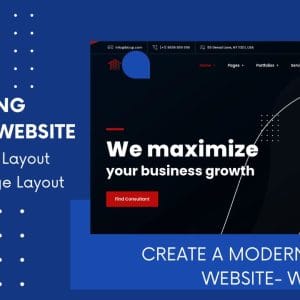 GET Bizup WordPress Theme