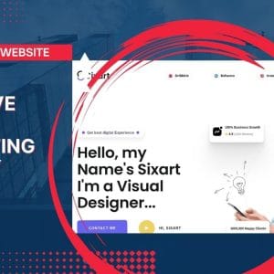 GET Sixart WordPress Theme