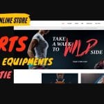 sports store wordpress theme