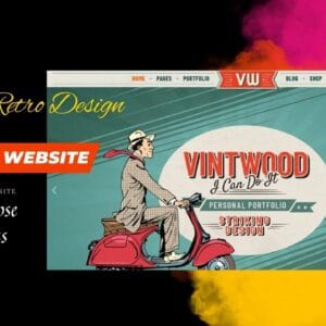 GET VintWood WordPress Theme