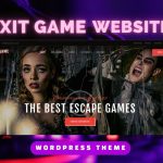 exit game wordpress theme