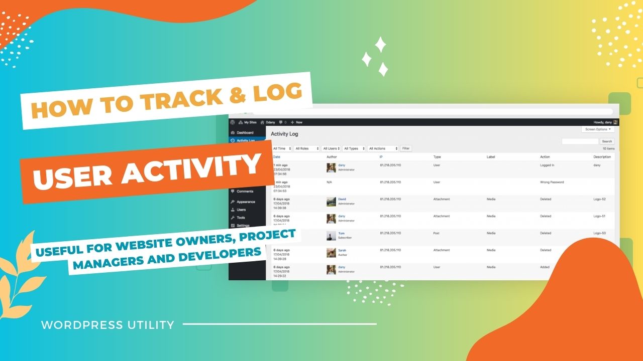 user activity log pro