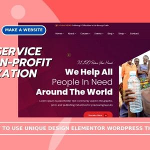 GET CharityX WordPress Theme