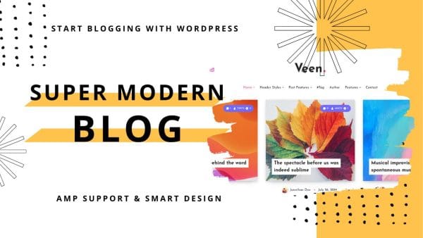 veen wordpress theme