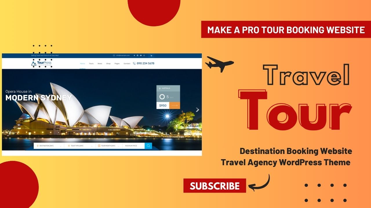TourPress WordPress Theme