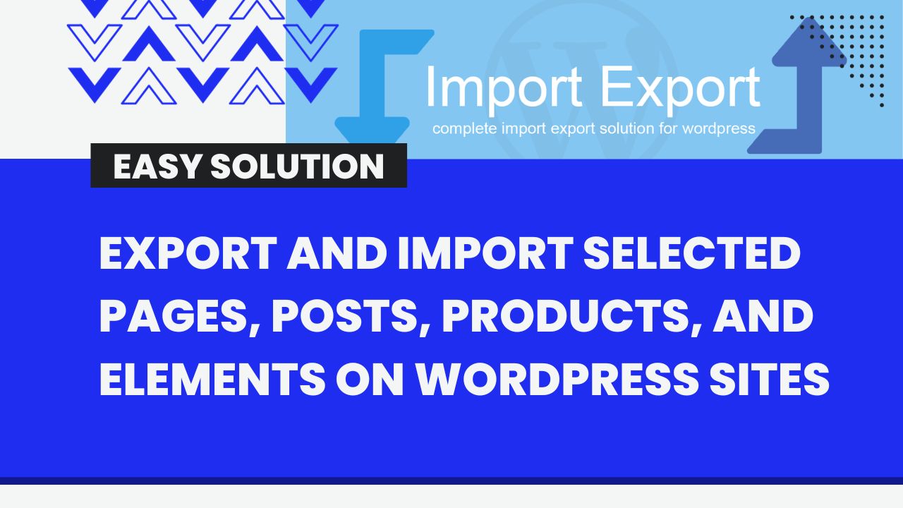 wp import export plugin