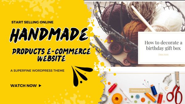 handmade wordpress theme