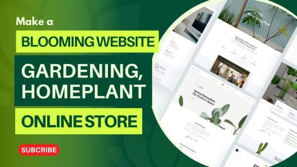 spring plants wordpress theme