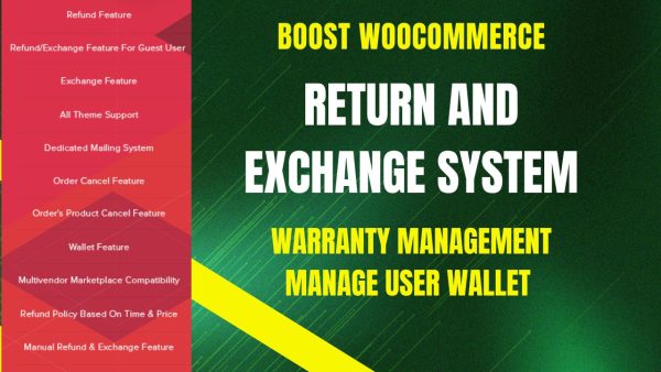 WooCommerce Refund And Exchange