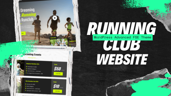 runclub wordpress theme