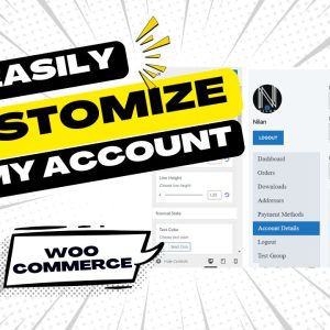 GET Customize My Account for WooCommerce