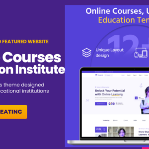 StudyHub - Education & Online Course LMS WordPress Theme