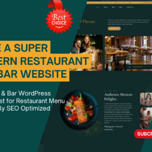 BrewHub Bar and Restaurant WordPress Theme