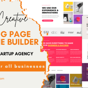 Genemy Creative Multi-Concept Landing Pages WordPRess Theme