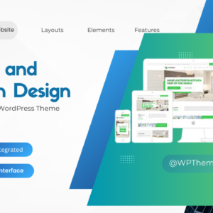 KitGreen Interior and Kitchen Design WordPress Theme