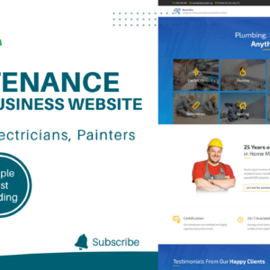 BlueCollar Handyman & Renovation Business WordPress Theme