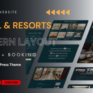 Ibiza Luxury Hotel & Resort WordPress Theme
