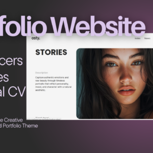 Osty Creative Agency and Portfolio Theme