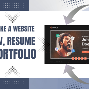 ProCV – CV Resume & Personal Portfolio WordPress Theme