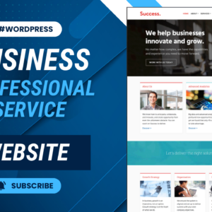 Success - Business and Professional Services WordPress Theme